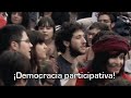 Más información aquí: bit.ly Democracia Real Ya ha sacado su comunicado de propuestas democraciarealya.es We are just ordinary people we are just like you we wake up in the morning and study we work or try to find a job we have also family and friends we work hard every day just to live to get a better future for those around us. Some of us are liberal some of us are conservative some of us are religious some of us are not some of us have strong political ideologies some of us are just apolitical but we are all concerned and disappointed about the political, economical and social situation we see around us about corrupt politicians and bussinessmen about citizen helplessness This situation is harming our society daily but we can make a change together It's time to empower and move time to build a better society together Therefore we firmly declare that the priorities of every advanced society must be equality, progress, solidarity freedom of culture ecological sustainability and development, welfare and people's happiness AND FREEDOM! democraciarealya.es