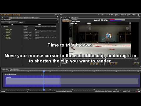 filmmaker - Tutorial for getting started with an early version of the Source Filmmaker which was accidentally released with TF2 in September of 2007.