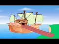 The Animals Came In Two By Two with Lyrics - Nursery Rhyme