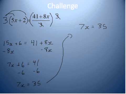 how to isolate a variable on both sides