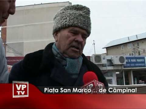 Piaţa San Marco… de Câmpina!