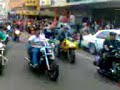 Llegada de las motos a las jornadas villistas Llegada de las motos a las jornadas villistas