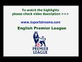 Manchester City vs Arsenal 3-0 Premier League