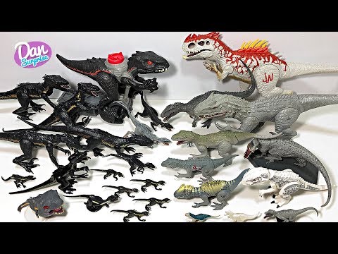 MY MEGA INDORAPTOR VS INDOMINUS REX Toys Collection - Jurassic World Fallen Kingdom Dinosaur Toys