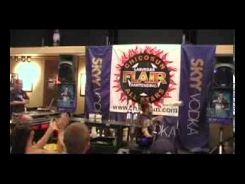 Vache Manoukian Chicosun Flip 4 Tips 6 Flair Bartending Competition Las Vegas