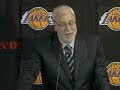 Raptors vs Lakers - Sam Mitchell/Phil Jackson - Mar. 11/08 Raptors vs Lakers - Sam Mitchell/Phil Jackson - Mar. 11/08