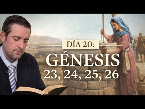 DÍA 20 - Génesis 23,24,25,26 / La Biblia en 1 Año / Juan Manuel Vaz