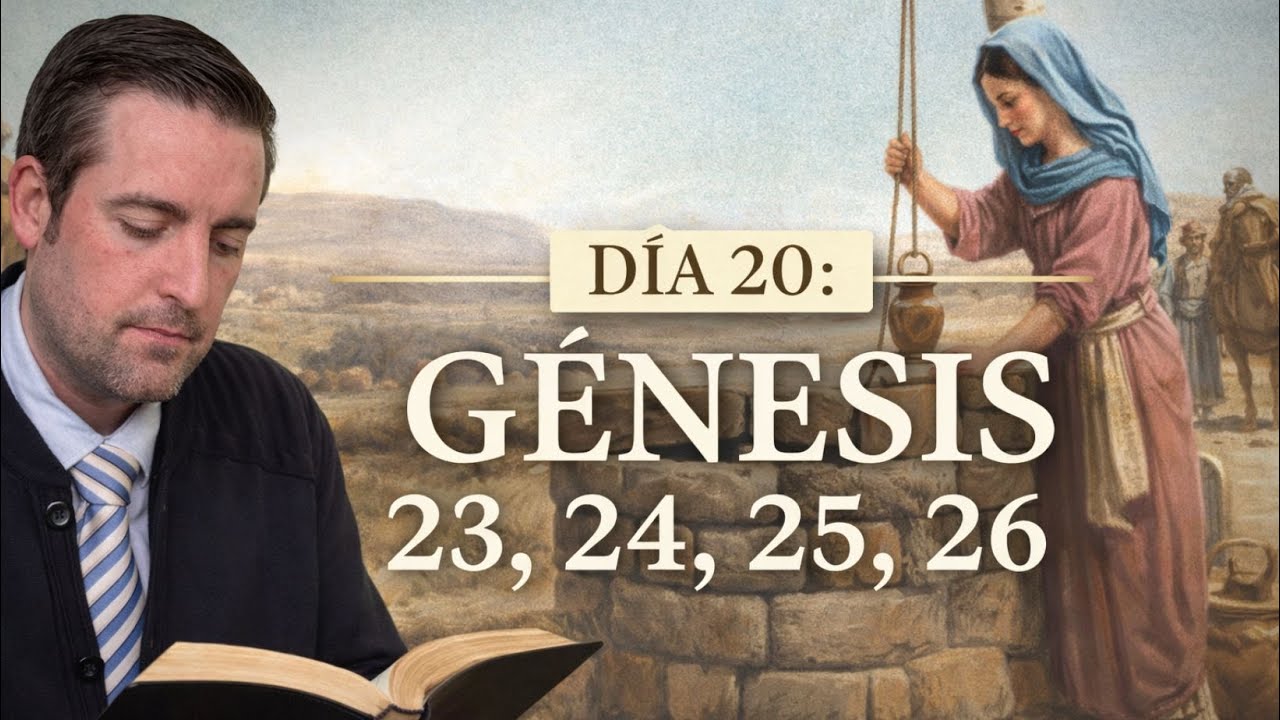 DÍA 20 - Génesis 23,24,25,26 / La Biblia en 1 Año / Juan Manuel Vaz