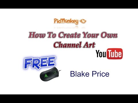 how to create youtube channel art
