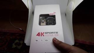 IceFox 4k action camera unboxing and review