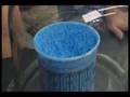 Bomba de vacuo, molde de silicone e resina de poliuretano