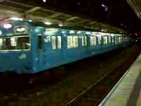 103系 回送電車入線 from 和歌山