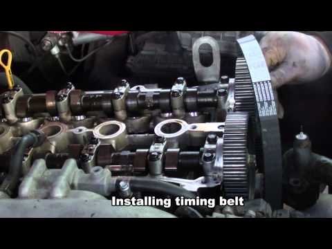 Replacing Timing Belt in Mazda Miata (San Diego, CA)