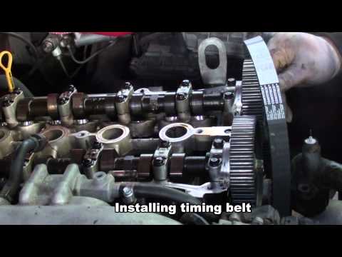 how to timing belt miata