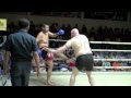Dave (Tiger Muay Thai) scores a 1st round KO at patong Boxing stadium