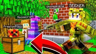 minecraft unspeakable hide and seek