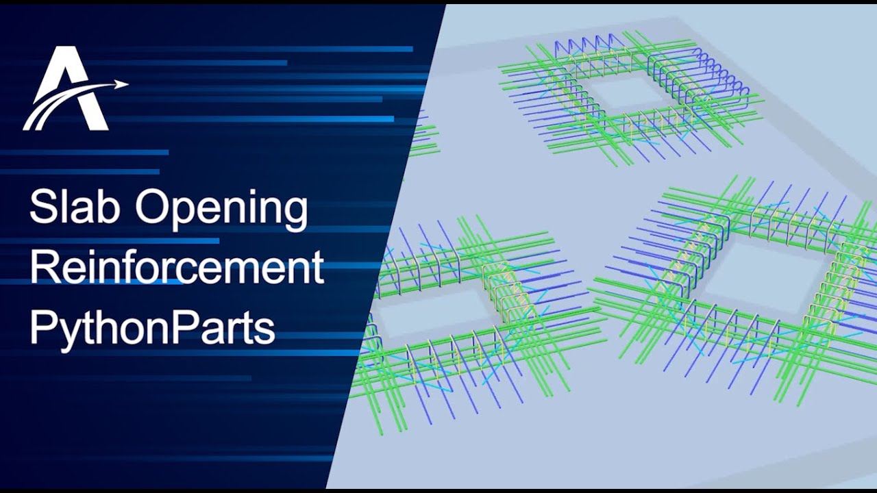 ALLPLAN Slab Opening Reinforcement PythonParts - Developed by ALLTO [FULL FEATURES]