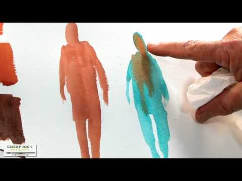 Watercolor Techniques with Don Andrews - Creating Believable Fleshtones