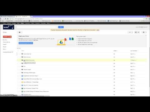 how to organize google drive