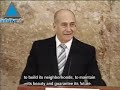 Olmert: a unified Jerusalem now and for ever
