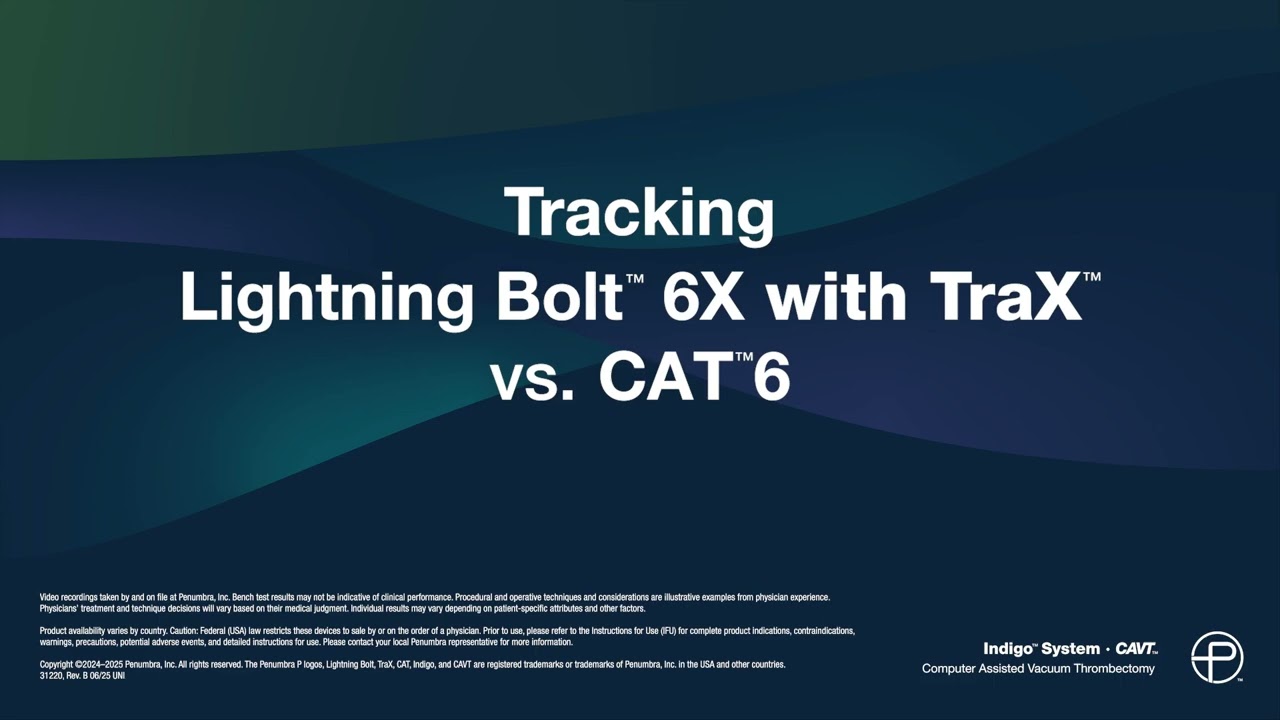 Lightning Bolt 6X with TraX vs CAT6 Tracking Video