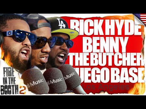 Benny The Butcher, Fuego Base & Rick Hyde – Fire in the Booth 🇺🇸