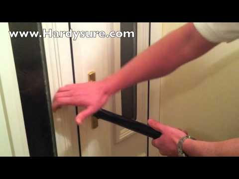 how to break into a locked door