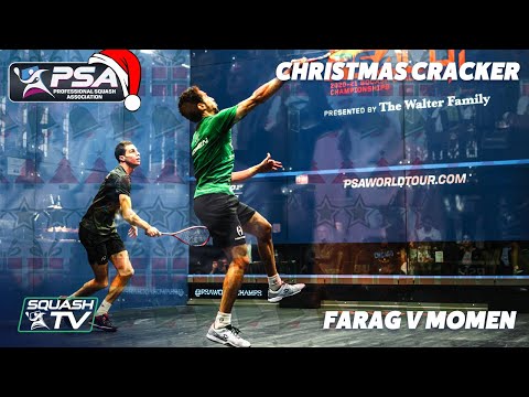 Squash: Ali Farag v Tarek Momen - PSA World Champs 2020-2021 - FULL MATCH - Christmas Cracker