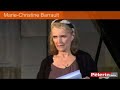 l'actrice marie-christine barrault a lu l'appel aux chr�tiens de france �crit par l'acad�micien jean d'ormesson, le samedi 12 d�cembre lors du concert 