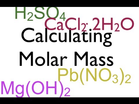 how to determine molar mass