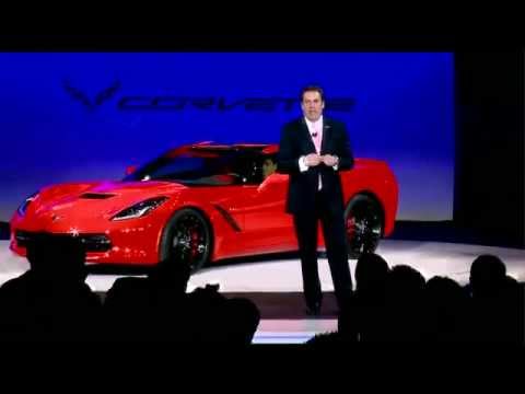 2014 Chevy Corvette reveal at 2013 NAIAS
