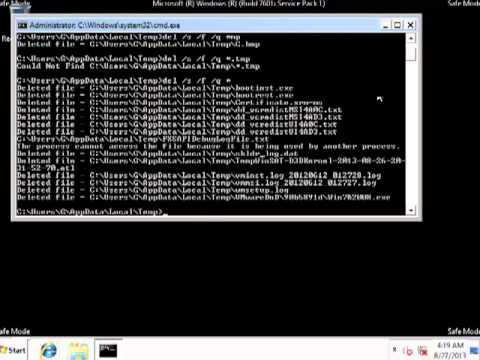 how to remove w32.blaster.c.worm