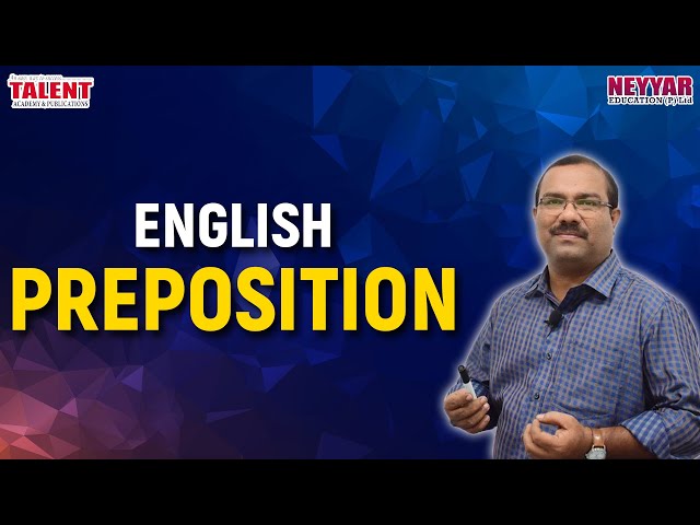 English [ Prepositions ] 