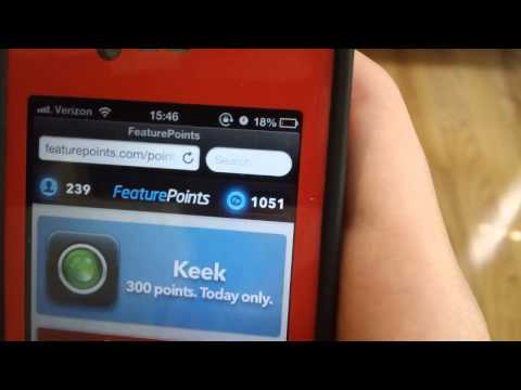 how to get more apps on feature points