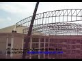 Erection of a Steel Roof Truss