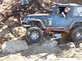 Jeep TJ rock crawling