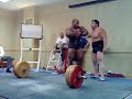 Johnnie Jackson first attempt deadlift 760 lbs