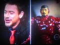 robert downey jr. on the late show with david letterman promoting iron man