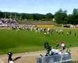 Gwardia Koszalin - Kotwica Kołobrzeg DERBY Wjazd na murawe