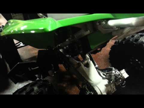 how to adjust kfx450r shocks