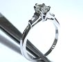 Oval Diamond Engagement Ring with Tapered Baguettes NYC