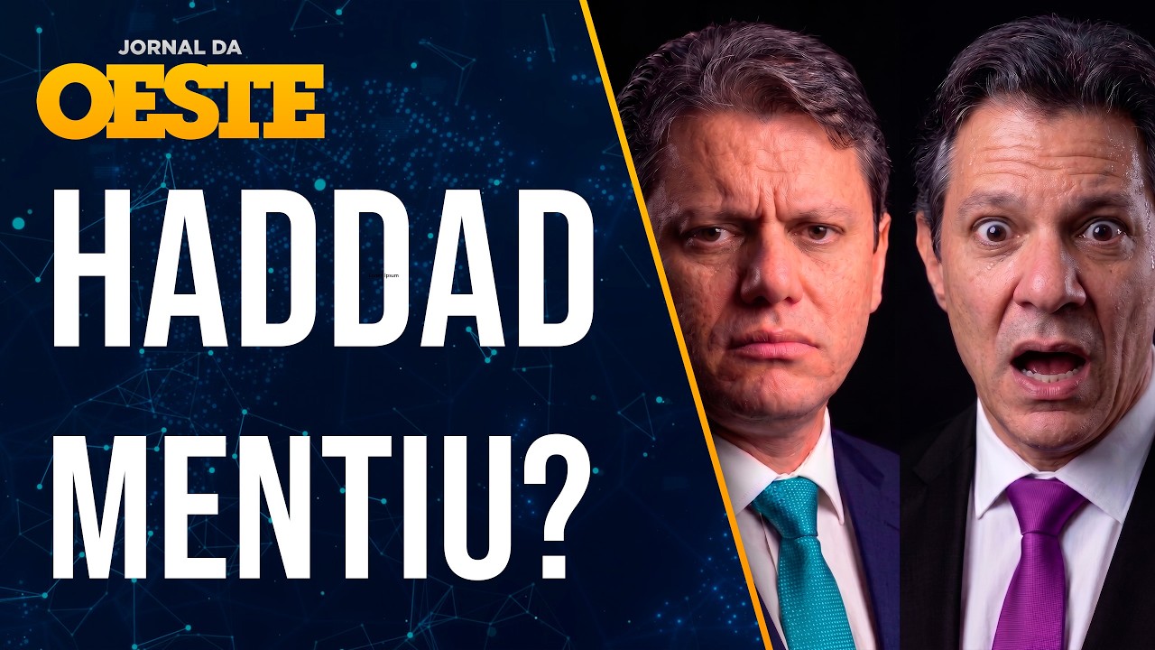 HADDAD X PM: Tarcísio rebate versão de motorista e aponta 'falsa comunicação de crime'