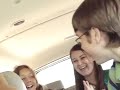ryan, alex, parker, stevi, kelsey, jordan, are scrapping in the car ride to camp bigstuf in 2006
