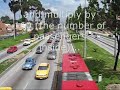 Efficiency of public and private transport
