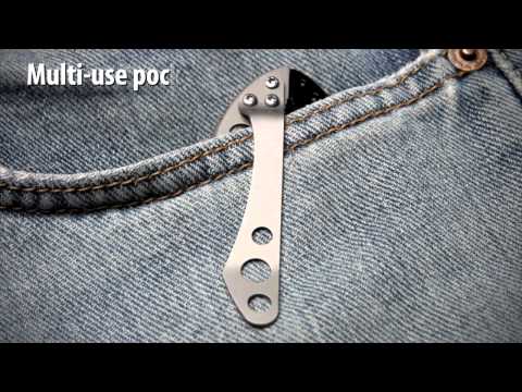 CRKT Guppie Folding Manual Knife / Multi Tool 9070