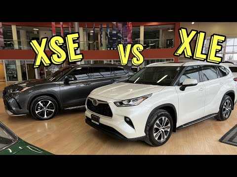 2022 toyota highlander xse vs highlander xle which is better