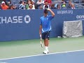 novak djokovic   đoković   imitates sharapova us open