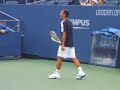 novak djokovic   đoković   imitates sharapova us open