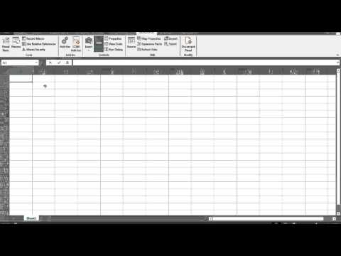 how to create calendar in excel