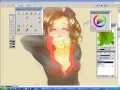 Drawing - Coloring - Izumi Wakes Up (painter and photoshop)